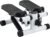Steppers for Exercise at Home, Mini Stepper with Resistance Bands, Hydraulic Fitness Stepper with LCD Monitor, 360LBS Weight Capacity Portable Stair Stepper for Small Spaces