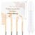 High Frequency Facial Wand – Uaike Orange Portable Handheld High Frequency Facial Machine – with 4 Pcs Orange Glass Tubes – at Home Skin Face Wand Device