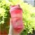 Cekaso Protein Shaker Bottle Blender for Shake and Pre Work Out, Best Shaker Cup (BPA free) w. Classic Loop Top & Whisk Ball, Kitchen Water Bottle (Pink Top/Pink Body, 16Oz-400ML)