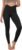 ODODOS Women’s Cross Waist Yoga Leggings with Inner Pocket, 23″/25″/28″ Gathered Crossover Workout Yoga Pants
