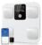 GE Smart Scale for Body Weight: Body Fat, BMI, Digital Bathroom Scale – 14 Body Composition Analyzer Health Monitor, Highly Accurate Bluetooth Weighing Scale with App 400 lb, 11 Inch