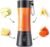 12 Oz Cordless Portable Personal Size Blender – Mini Blender Make Smoothies and Shakes, Cordless Lightweight Rechargeable, Freshly Squeezed in Picnic/Sports/Home