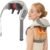 Cordless Neck and Shoulder Massager with Heat, 6D Shiatsu Deep Tissue Massager for Back, Shoulder, Leg Pain Relief, Portable Electric Kneading for Home Office, Gift for Women Men Mom Dad
