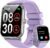 Smart Watch for Men Women, 1.85″ HD Fitness Tracker with Bluetooth Calls, 24/7 Heart Rate/Sleep Monitor, 130+ Sport Modes, 5 ATM Waterproof, Pedometer, Calories, Smartwatch for Android iOS (Purple)
