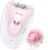 Smooth Glide Epilator for Women, Painless 2-Speed Hair Removal Device with LED Light, 36 Tweezers & Massage Pad, Rechargeable Epilator for Face, Bikini, Arms & Legs