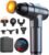 AERLANG Massage Gun with Heat Deep Tissue Back Massager Neck Massager for Pain Relief,Muscle Percussion Massage Gun, Birthday Gifts for Men Women Dad him Handheld Message Gun with 7Heads&Silent