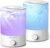 MEGAWISE 2 pack 3.5L Ultrasonic Cool Mist Humidifier – Top-Fill, Essential Oil Diffuser, Quiet Operation, Night Light, Auto Shut-Off for Home & Office (2)