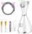 Facial Steamer for Facial Deep Cleaning, Moisturize, Unclog Pores, Face Spa, Nano Ionic Humidifier, Home Facial Warm Mist Face Steamer with Blackhead Removal Kit, Brush, Hair Band