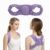 RNEMP® Sleep Upper Back Posture Corrector for Women, Ultra-Soft Lavender Back Brace for Sleeping, Lightweight & Airy, for All Night Spine Alignment & Morning Relief