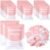300 Pieces Bulk Feminine Wipes Individually Wrapped Travel Size Women Unscented Intimate Period Cleansing Wipes Deodorant Feminine Hygiene Products Care Kits Private Parts Ph Balanced(Pink)
