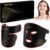 Red Light Therapy for Face and Neck, 850nm Infrared & Red Light Mask, 4 Modes LED Face Mask Light Therapy with Neck Masks, 2600mAh Rechargeable Portable Skincare Device at Home & Travel