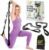 Gradient Fitness Stretching Strap for Physical Therapy, 12 Multi-Loop Stretch Strap 1.5″ W x 8′ L, Neoprene Handles, Physical Therapy Equipment, Yoga Straps for Stretching, Leg Stretcher.