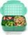 MISS BIG® Bento Box for Adults – Reusable Wheat Material Lunch Box with Compartments, Leak Proof Food Container for Meal Prep, Work & Home – Microwave & Dishwasher Safe Adult Lunch box(1900ml Green)