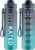 QLUR Water Bottle with Straw, 32oz Motivational Water Bottles with Time Marker to Drink, Tritan BPA Free, 1L Sports Water Bottle with Carry Strap LeakProof for Women Gym Fitness Outdoor (1 Pack)