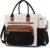 LOVEVOOK Insulated Lunch Bag Women,Wide Opening Adult Lunch Box Women,Large Leakproof Cooler Bag for Work Picnic Beach Family College,Lunch Teacher Tote Bag with Adjustable Shoulder Strap Cup Holder