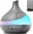 HJTHJT 500ML Essential Oil Diffuser: Aroma Diffuser with Remote Control for Hotel Spa Yoga Room – Humidifiers for Bedroom with 14 Colors LED Night Light for Kids/Women Home Relaxation
