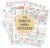 Planner Stickers, 1600+ Motivational & Everyday Essentials Writable Stickers for Journaling Scrapbook, Aesthetic Scrapbook Supplies ＆ Planner Accessories, Calendar Stickers for Women, Adults and School (14 Sheets)