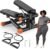 OLIXIS Stepper Machine with Resistance Bands – Mini Stair Stepper for Home Exercise, Portable Weight Loss & Full Body Workout Equipment