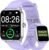 Pautios Smart Watch No App/Phone Required,42mm Smartwatch for Women Men,Fitness Tracker Watch with Heart Rate Monitor, Sleep Tracker, Pedometer,Step Counter,IP68 Waterproof, for Android iOS Phones