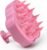 RELAXXO Scalp Massager Hair Growth – Exfoliator & Hair Scrubber for Scalp, Soft Bristles for Dandruff & Soothing Comfort, Shampoo Brush, Wet & Dry Use, Pink