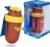 SHAKESPHERE Protein Shaker Bottle – Wonder Woman Edition – 24oz DC Comics Limited Edition Leak-Proof Shaker Cup with Steel Slide Cap, Capsule Design, No Mixing Ball BPA-Free, 3D Logo, Collector’s Box