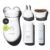 NuFACE Trinity+ Microcurrent Facial Device, Wrinkle Reducer + Effective Lip & Eye Attachment – FDA Cleared Face Toning Device for Targeted Treatment + Microcurrent Gel Activator & Silk Creme