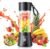 Cordless Mini Blender Make Smoothies & Shakes – Portable Blender with 380ML BPA-Free Travel Cup, USB Rechargeable, Easy to Clean, Suit in Gym/Office