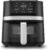 Cuisinart Air Fryer, 2.6-Quart Compact Basket Fryer with 3 Cooking Functions to Air Fry, Roast, and Bake, 3 Airfryer Presets, Dishwasher-Safe Parts, AIR-80, Stainless Steel & Black