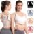 Fit Geno Posture Corrector for Women: Adjustable Lightweight Upper Back Brace for Neck Shoulder & Upper Back Pain Relief – Improve Posture Correct Hunchback Slouching Kyphosis Invisible Under Clothes (M/L Under Bust 32″-45″)