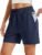 TACVASEN Women’s 5″ Hiking Shorts Quick Dry UPF 50+ Lightweight Athletic Shorts with Pockets Golf Casual Workout Summer