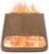 SALKING 2-in-1 Himalayan Salt Lamp Diffuser, Cool Mist Humidifier, Aromatherapy & Himalayan Salt Therapy, 100% Pure Himalayan Salt, Ultrasonic Essential Oil Diffuser with Ambient Glow, 150ml (Dark)