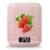 Food Scale, 11lb Kitchen Scale with 6 Units Tare Function & LCD Display, 0.05oz/1g Stainless Steel Digital Food Scale Grams and Ounces for Baking, Cooking, Dieting and Meal Prep (Pink)