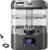 KZF 4L Top Fill Humidifiers for Bedroom & 40H Runtime – Cool Mist Humidifier, 3 Mist Levels, 8H Timer, Essential Oil Tray, Humidity Display, Quiet for Bedroom, Baby, Plants, Large Room (Black, 4L)