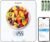RENPHO Food Scale with Nutritional Calculator, Digital Kitchen Scale for Weight Loss, Smart Food Weight Scale with App for Macro Keto Calorie Cooking, Grams and Ounces, White, 11lb/5kg