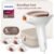 Philips Lumea 9000 Series IPL Hair Removal Device Permanent Laser Hair Reduction for Women & Men, Easy and Comfortable Use at Home, SenseIQ, 4 Attachments for Body, Face, Bikini & Underarms, BRI984/03