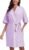 EA’S SECRET Robes for Women Summer Lightweight Bathrobe Bamboo Short Kimono Robe Soft Spa Bath robe Sleepwear for Ladies