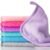 Sukh Makeup Remover Cloth – 7PCS Reusable Makeup Remover Pads, Microfiber Face Cloths, 6×6 Inch Soft Facial Cleansing Towels for Women, Gentle Face Wash Towels for All Skin Types Travel & Daily Use