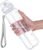 GOPPUS Water Bottle Clear Water Bottle with Straw 32oz Plastic Water Bottles BPA Free Tritan Wide Mouth Bottle Leakproof Motivational bottles water for Gym,Hiking,School or Office(1 Bottles)
