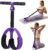 Pedal Resistance Band with Handle | Upgraded 55LBS Exercise Resistance Bands for Core, Abs, Legs, Glutes, Arms, Strength, Physical Therapy, Pilates, Sit Up Workout Equipment for Women Home Gym