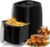 OSTBA 4.5QT Air Fryer, LED Touch Screen, 6 Presets, Fast Oil-Free Cooking, Adjustable Temp & Timer, Dishwasher Safe Nonstick Basket, Compact Family Size