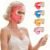4D Red Light Therapy Mask, 311 LEDs 850nm Infrared Long Light Waves Led Face Mask Light Therapy for Cordless Photons Tech, Silicone Skin Improvement for Women with Rechargeable Remote