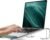JCZT Clear Acrylic Laptop Stand for Desk, with Wrist Rest, Ergonomic Detachable Mount Compatible with 10-17” All Laptops Such as MacBook Air Pro/HP/Dell/Lenovo