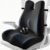 Lumbar Support Pillow for Office Chair,Seat Cushion with Back Support,Office Chair Cushion for Tailbone Pain,Sciatica and Hemorrhoid Relief (Black)