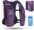 AONIJIE Running Hydration Vest for Men & Women, 8L Hydration Backpack, Multiple Pocket Designs for Water Bottles/Bladders, Lightweight Breathable for Hiking, Climbing, Marathon & Cycling