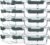 M MCIRCO 10-Pack,30 Oz Glass Meal Prep Containers 2 Compartments Airtight Lunch Bento Boxes with Lids, Glass Food Storage Containers, Microwave, Oven, Freezer, Dishwasher