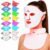 Red Light Therapy Mask for Face, FDA Cleared Light Therapy Mask for Acne Treatment, Red Blue Near Infrared LED Face Mask with 432 LED Chips, Rechargeable Silicone, FSA Eligible, LX300