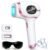 Laser Hair Removal for Women & Men, IPL Hair Removal Device, 3-in-1 Multi-function Skincare, Sapphire Ice Cooling Contact, 9 Strengths, Safe & Painless Hair Remover for Whole Body Use at Home