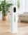 Humidifiers for Bedroom, 2.1Gal/8L Cool Mist Humidifier Large Room 500 sq ft, Humidifiers for Home with Essential Oil Diffuser, Light/Top Fill/Quiet Humidifier for Baby Nursery Office Plants, White