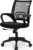 NEO CHAIR Office Desk Computer Chair Ergonomic Mesh Gaming Cushion Seat with Comfy Lumbar Mid Back Support Adjustable Height Swivel Rolling Wheels for Home Task (Mesh Black)