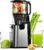 Juicer Machines, EUHOMY 5.8″ Wide Feed Chute Cold Press Juicer for Whole Vegetables & Fruits with 400W, High Juice Yield, Easy to clean, Black Stainless Steel